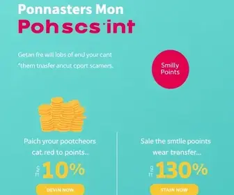 bônus de 80% na transferência de pontos